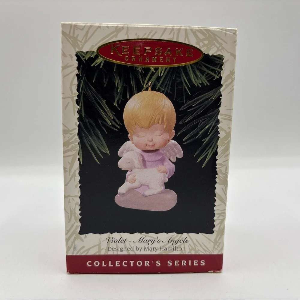 Hallmark Keepsake‎ Ornament 1996 Violet - Mary's Angels 9th In Mary’s Angels Ser